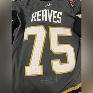 Official Game Used Vegas Golden Knights Ryan Reeves Jersey